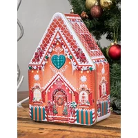 Kép 6/7 - Mézeskalács ház sütis doboz nagy 229 x 159x78 mm 4
