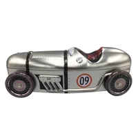 Kép 1/8 - Nyitott ezüst sportautó sütis doboz 280x105x120 mm