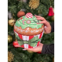 Kép 3/6 - Óriás muffin sütis doboz zöld mézeskalácsos 2