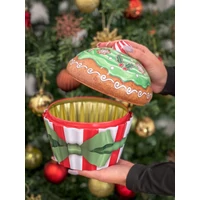 Kép 4/6 - Óriás muffin sütis doboz zöld mézeskalácsos 3
