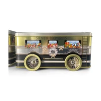 Kép 2/9 - Santa Express aranyezüst vonat sütis doboz 385x90x100 mm 1