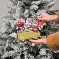 Kép 4/8 - Xmas lakókocsi sütis doboz 171x93x81 mm 1