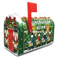 Kép 1/5 - Zöld postaláda sütis doboz közepes 114x92x159 mm