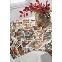 Kép 1/2 - christmas-karacsonyi-asztalterito-bezs-80-x-80-cm-hs29596