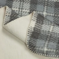 Kép 4/4 - santa-karacsonyi-pamut-akril-takaro-szurke-200-x-220-cm-kozeli-ket-oldal