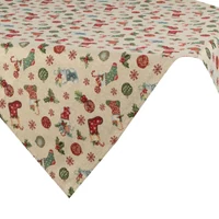 Kép 2/5 - mikulas-csizmas-karacsonyi-asztalterito-bezs-100-x-100-cm-5-cm-hs431197 1