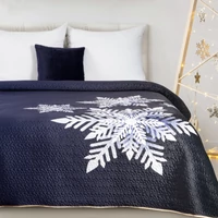 Kép 1/6 - carol-hopehely-mintas-karacsonyi-agytakaro-granatkek-220-x-240-cm