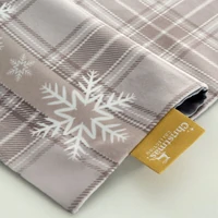 Kép 2/2 - holly-barsonyos-tapintasu-karacsonyi-asztalterito-bezs-30-x-40-cm-4db-hs431348 1