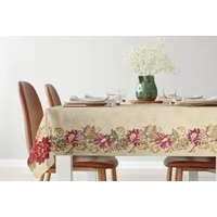 Kép 2/7 - gobelin-karacsonyi-asztalterito-fenyes-fonallal-arany-45-x-140-cm-5-cm-hs431395 6