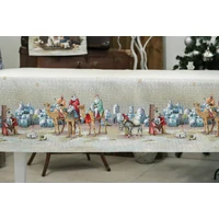 Kép 4/7 - Betlehemi hajnal gobelin asztalterítő 137x240 cm lurex nélkül 2