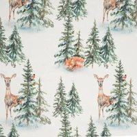 Kép 7/8 - Deer pamut karácsonyi ágyneműhuzat Fehér 220x200 cm - 70x80 cm 2db 4