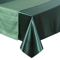 Kép 4/7 - Glamo karácsonyi asztalterítő Zöld 140x300 cm - 33x300 cm 2