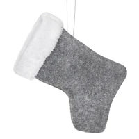 Kép 1/2 - Ozd karácsonyi figura Acélszürke 15 cm