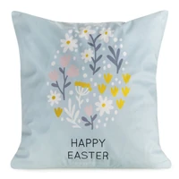 Kép 1/2 - Spring11 húsvéti díszpárnahuzat Kék 45x45 cm