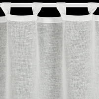 Kép 5/7 - Xmas3 vitrázs függöny mikulásvirágos Fehér 60x150 cm 3
