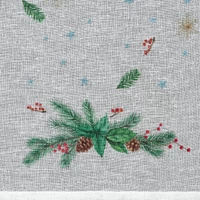 Kép 6/7 - Xmas4 vitrázs függöny fenyőágas Fehér 90x150 cm 4