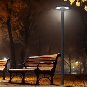 Napelemes lámpa, led utcai térvilágítás