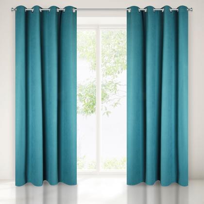 maureen-szott-sotetito-fuggony-turkiz-140-x-250-cm