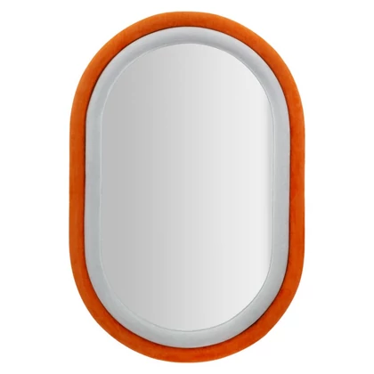 Antony silent mirror orange/mix velvet 60x4x90 cm