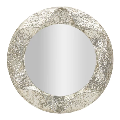 Argelux kerek tükör ezüst ø 104x7 (tükörméret ø 70) cm