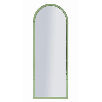 Baku fali tükörr üveg szegéllyel zöld 55x2x150 (tükör mérete 49x144 ) cm