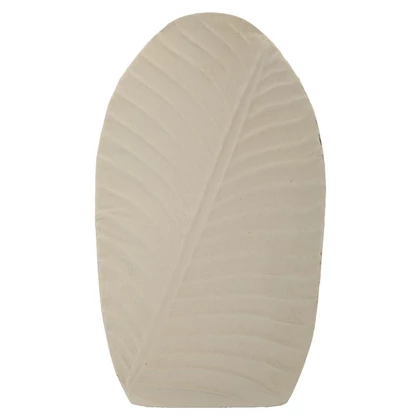 Düne váza magas krémszín 26x11x41 cm