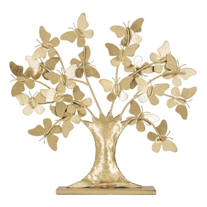 Életfa glamour pillangókkal 31x8x30 cm