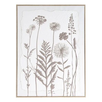 Falikép 735a Fehér 45x60x3 cm