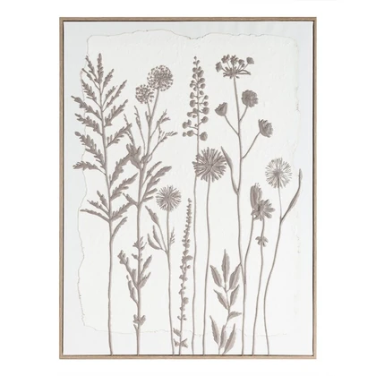 Falikép 735b Fehér 45x60x3 cm