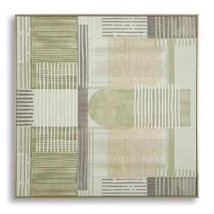 Festett falikép kerettel -a- 60x3x60 cm