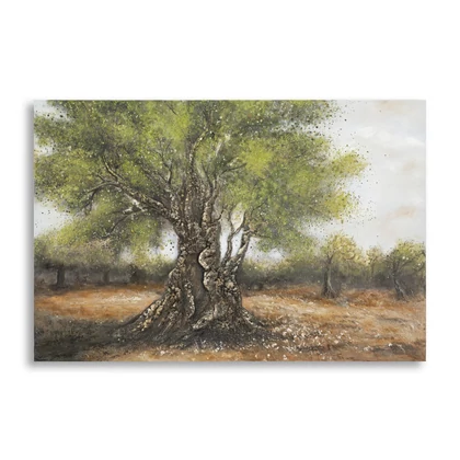 Festmény olivafa -c- 120x3,8x80 cm