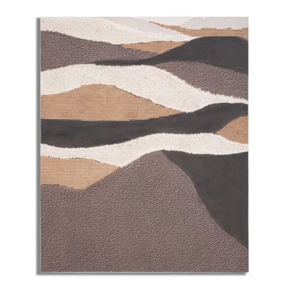 Festmény szövet anyag felhasználásával 80x3,7x100 cm