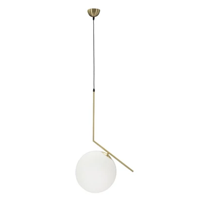 Glamoury mennyezeti lámpa fehér/arany 50x30x100 cm