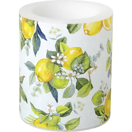 Lemon wreath citromos átvilágítós gyertya
