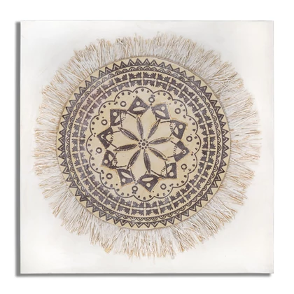 Mandala mintás falikép 100x2,8x100 cm