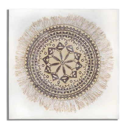 Mandala mintás falikép 100x2,8x100 cm