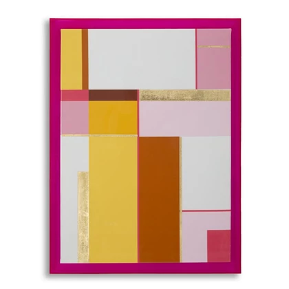 Nyomtatott akril lakkozott vászon kerettel -b- 60x3,3x80 cm