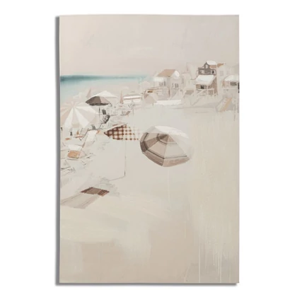 Strand festmény -b- 80x3x120 cm