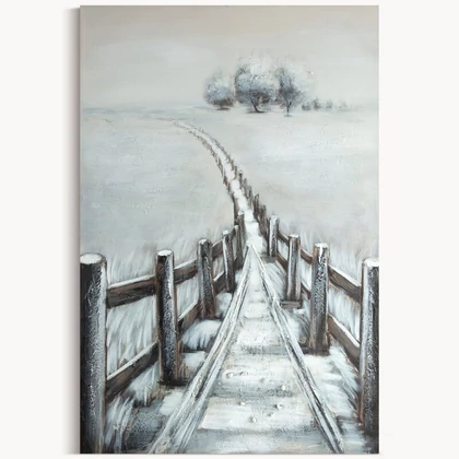 Tájkép 653 Szürke 80x120x3 cm