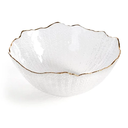 Tamara üveg tál Fehér 25x11 cm