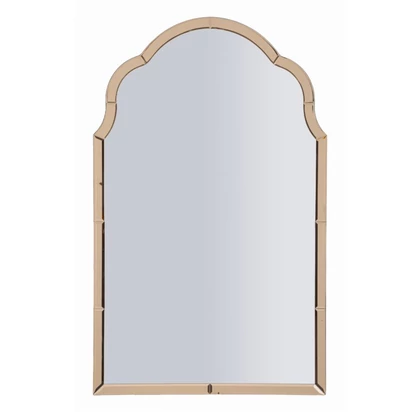 Tangeri fali tükör üveg szegéllyel rózsaszín 62x1x100 (tükör mérete 55x94 ) cm