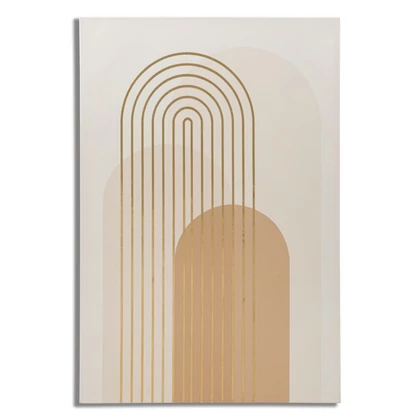Vászonkép geometriai mintával -a- 80x3x120 cm