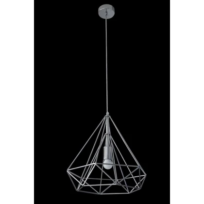 Wire csillár Ezüst 36(kör sugár)x62 cm