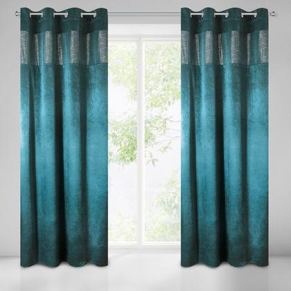 gala-barsony-sotetito-fuggony-turkiz-140-x-250-cm