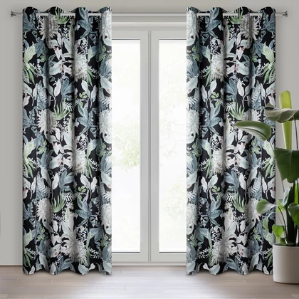 sally-botanikai-mintas-barsony-fuggony-fekete-140-x-270-cm-hs439378