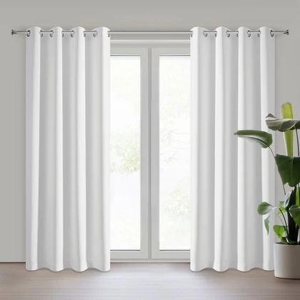 Adley sötétítő függöny Fehér 135x250 cm