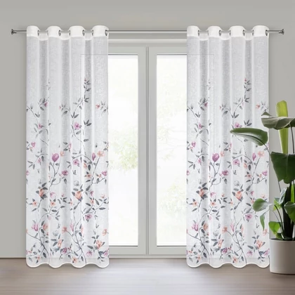 Antea dekor függöny Fehér 140x250 cm