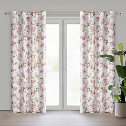 Avani dekor függöny oxford anyagból Fehér 140x250 cm