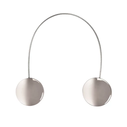 Függönyelkötő mágnes 127 Szürkésbézs 2 cm