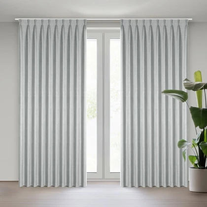 Nelisa blackout függöny Ezüst 125x270 cm